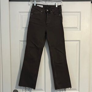 Women's Brown Wash Jeans